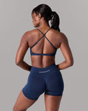 Amplify Open Back Bra - Anchor