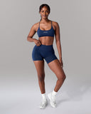 Amplify Open Back Bra - Anchor