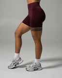 Pump High Rise Short - Merlot