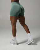 Pump Mid Rise Short - Juniper Green