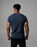 Precision Tee - Muted Blue