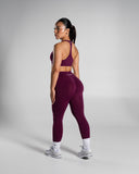 Pump High Rise Legging - Mulberry