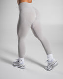 Pump High Rise Legging in LT Heather – women's high-rise seamless compression legging
