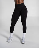 Pump Mid Rise Legging in Black – women's legging in nylon and polyester fabric