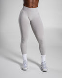 Pump Mid Rise Legging - LT Heather