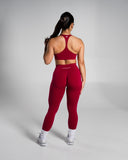 Pump High Rise Legging - Strawberry Jam