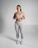 Pump High Rise Legging - LT Heather