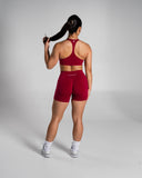 Pump High Rise Short - Strawberry Jam
