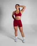 Pump High Rise Short - Strawberry Jam
