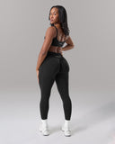Pump Mid Rise Legging - Black