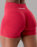 Pump High Rise Short - Scarlet