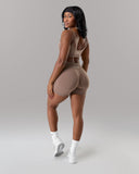 Pump Mid Rise Short - Mocha