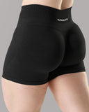 Pump Mid Rise Short - Black