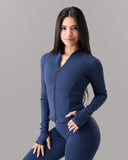 Aura Sculpt Jacket - Anchor