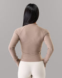 Aura Sculpt Jacket - Mocha