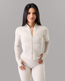 Aura Sculpt Jacket - Wheat