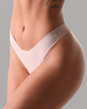 No Show Thong 3pk - Nude