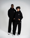 Staple Emblem Fleece Sweatpant - Black