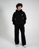Staple Emblem Fleece Sweatpant - Black
