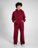 Staple Emblem Fleece Sweatpant - Cherry