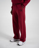 Staple Emblem Fleece Sweatpant - Cherry