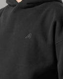 Staple Hoodie in Black – women's hoodie, view 10