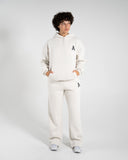 Staple Emblem Fleece Hoodie - Oatmeal