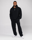 Three Pillar Heavyweight Hoodie - Black
