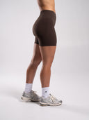 Pump Mid Rise Short - Walnut