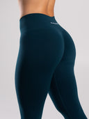 Pump Mid Rise Legging - Deep Sea