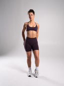 Revive High Rise Short - Black Garnet