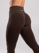 Revive High Rise Legging - Walnut