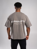 Stone Wash Alpha Tee - Desert Khaki