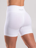 Pump High Rise Short - White