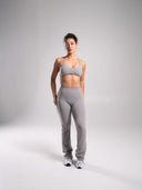 Aura Flared Pant - Nickel