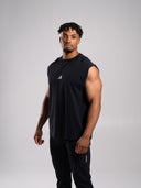 Stone Wash Alpha Tank - Black