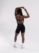 Pump Mid Rise Biker Short - Black