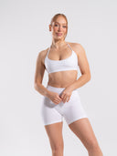 Amplify Minimal Bra - White