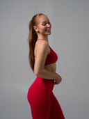 Amplify Open Back Bra - Wild Strawberry