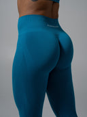 Contour Mid Rise Legging - Tidal Teal