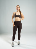 Aura Ultra-High Rise Legging - Walnut