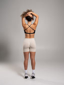 Pump Mid Rise Short - Wheat