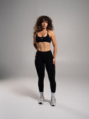 Pump Mid Rise Legging - Black